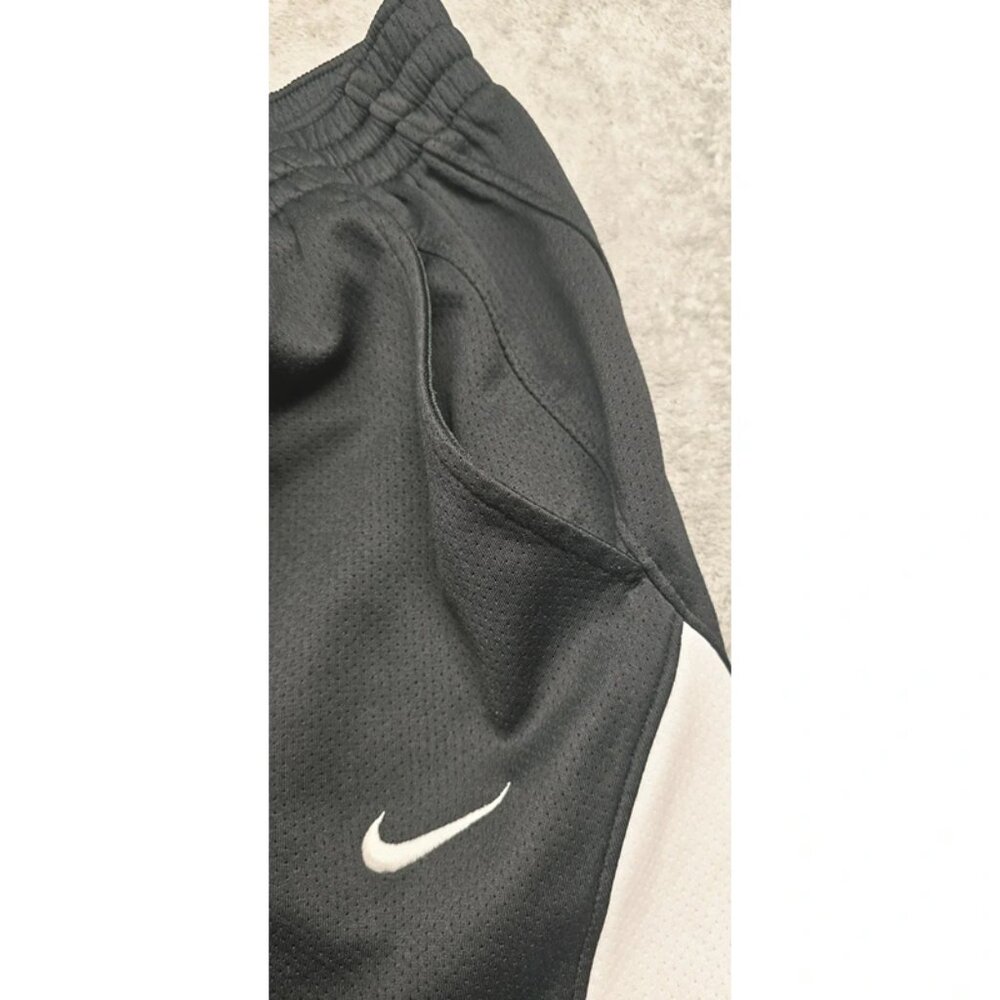 Nike Fit Dry Mens Black Conquer Game Lightweight Leg Snap Y2K Track Pants Size L - Picture 14 of 16